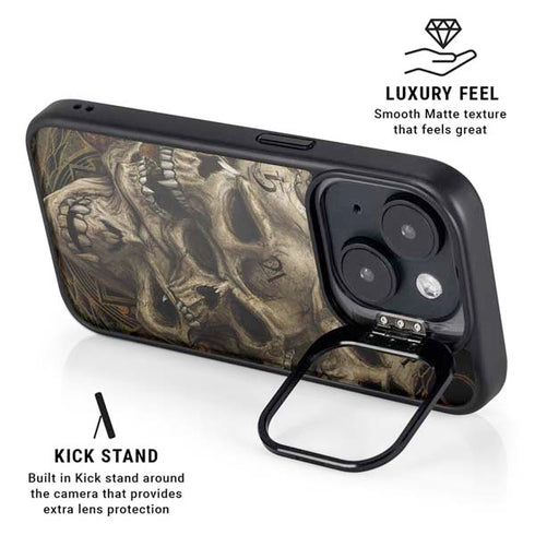 Alchemy Carta Gestaltkopf iPhone 14 Plus Kickstand Case