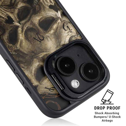 Alchemy Carta Gestaltkopf iPhone 14 Plus Kickstand Case