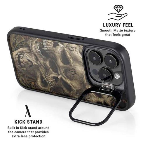 Alchemy Carta Gestaltkopf iPhone 15 Pro Max Kickstand Case