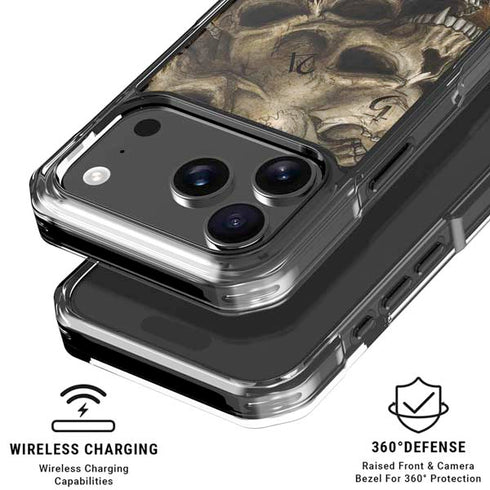 Alchemy Carta Gestaltkopf iPhone 18 Pro Clear Case