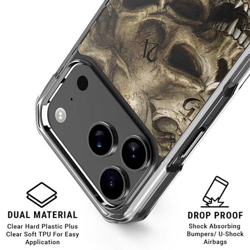Alchemy Carta Gestaltkopf iPhone 18 Pro Clear Case