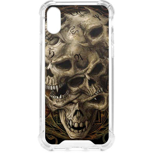 Alchemy Carta Gestaltkopf iPhone XS Clear Case