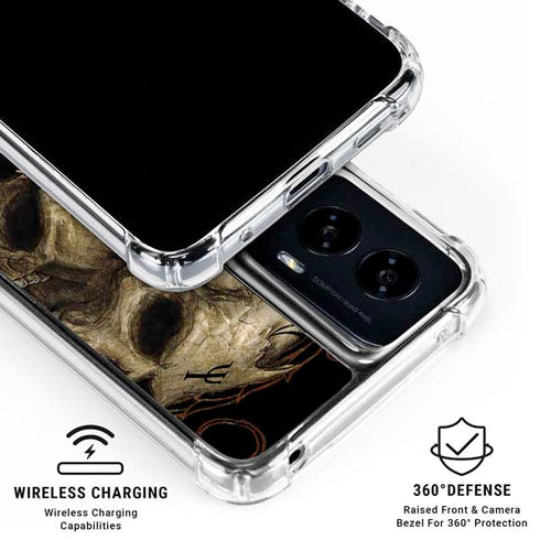 Alchemy Carta Gestaltkopf Moto G Power 5G (2024) Clear Case