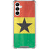 Ghana Flag Distressed Galaxy A16 5G Clear Case