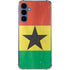 Ghana Flag Distressed Galaxy A35 5G Clear Case