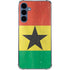Ghana Flag Distressed Galaxy A55 5G Clear Case