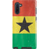 Ghana Flag Distressed Galaxy Cases
