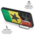 Ghana Flag Distressed Galaxy S25 Ultra Kickstand Case