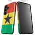Ghana Flag Distressed Galaxy S26 Impact Case