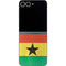 Ghana Flag Distressed Galaxy Z Flip6 Skin