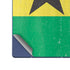 Ghana Flag Distressed Galaxy Z Fold6 Skin