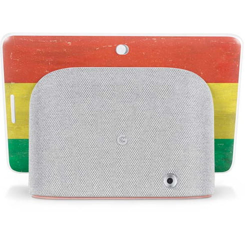 Ghana Flag Distressed Google Home Hub Skin