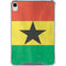 Ghana Flag Distressed iPad 11th Gen (2025) Clear Case