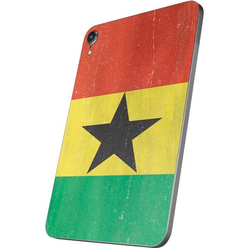 Ghana Flag Distressed Apple iPad Mini Skin