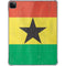 Ghana Flag Distressed iPad Pro 11in (2024) Clear Case
