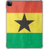 Ghana Flag Distressed iPad Pro 11in (2024) Clear Case