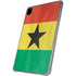 Ghana Flag Distressed iPad Pro 11in (2024) Clear Case