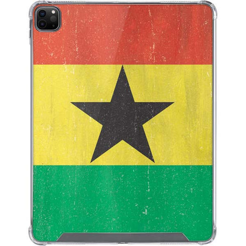 Ghana Flag Distressed iPad Cases