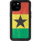 Ghana Flag Distressed iPhone 15 Plus Waterproof Case