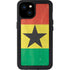 Ghana Flag Distressed iPhone 15 Plus Waterproof Case