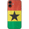 Ghana Flag Distressed iPhone 16 Plus Skin