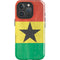 Ghana Flag Distressed iPhone 16 Pro Impact Case