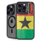 Ghana Flag Distressed iPhone 16 Pro Kickstand Case