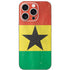 Ghana Flag Distressed iPhone 16 Pro Skin