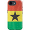Ghana Flag Distressed iPhone 16e Impact Case