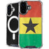 Ghana Flag Distressed iPhone 17 MagSafe Case