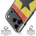 Ghana Flag Distressed iPhone 18 Pro Clear Case