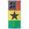 Ghana Flag Distressed Moto G 5G (2025) Clear Case