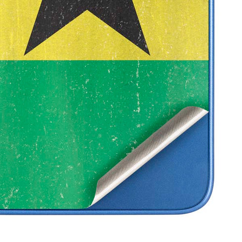 Ghana Flag Distressed Moto G Play 4G (2024) Skin