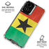Ghana Flag Distressed Moto G Power 5G (2024) Clear Case