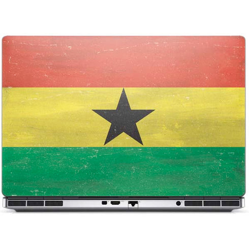 Ghana Flag Distressed Dell Precision Skin