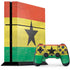 Ghana Flag Distressed PlayStation PS4 Skins