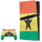 Ghana Flag Distressed PS5 Pro Bundle Skin