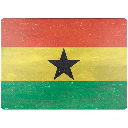 Ghana Flag Distressed Surface Laptop 7 13.8in Skin
