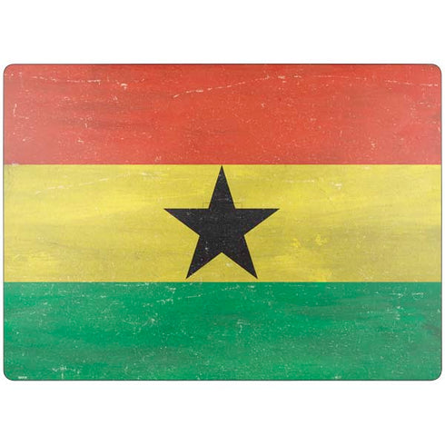 Ghana Flag Distressed Surface Laptop 7 15in Skin