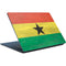 Ghana Flag Distressed Surface Laptop Skin