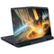 StockTrek Giant Asteroid Collides with Planet Earth Dell Alienware Skin