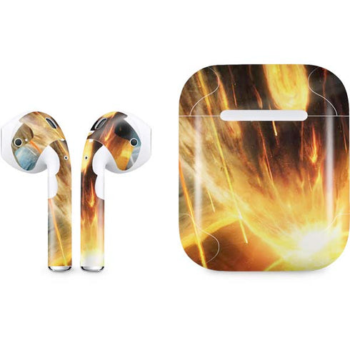 StockTrek Giant Asteroid Collides with Planet Earth Apple AirPods Skin