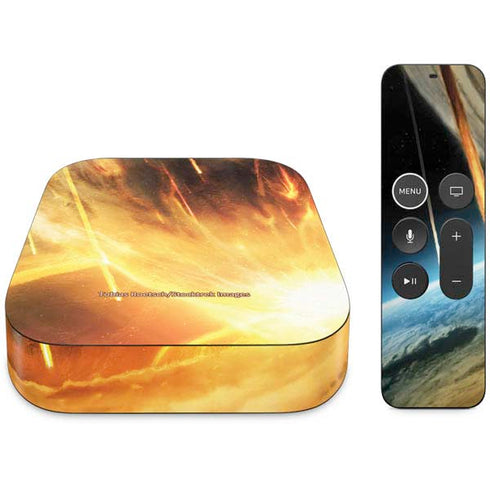 StockTrek Giant Asteroid Collides with Planet Earth Apple TV Skin