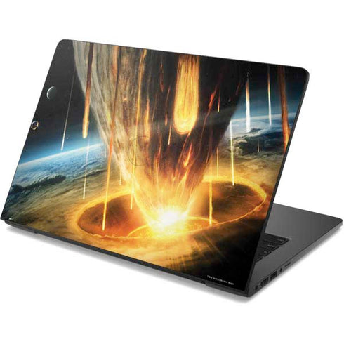 StockTrek Giant Asteroid Collides with Planet Earth Dell Chromebook Skin