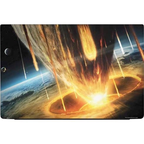 StockTrek Giant Asteroid Collides with Planet Earth Dell Vostro Skin