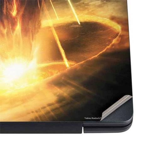 StockTrek Giant Asteroid Collides with Planet Earth Dell Vostro Skin