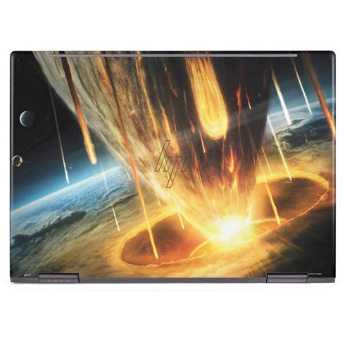 StockTrek Giant Asteroid Collides with Planet Earth HP Envy Skin