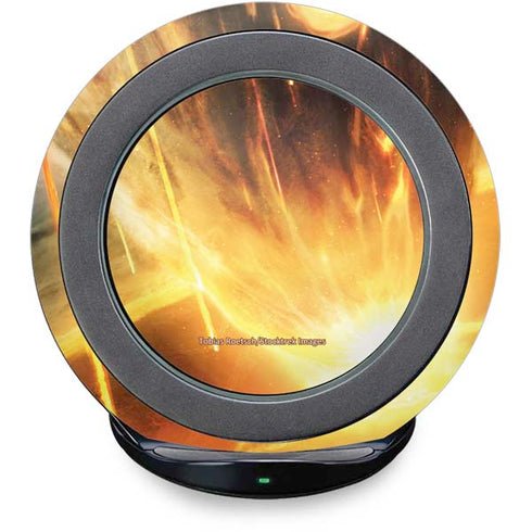 StockTrek Giant Asteroid Collides with Planet Earth Fast Charge Wireless Charging Stand Skin