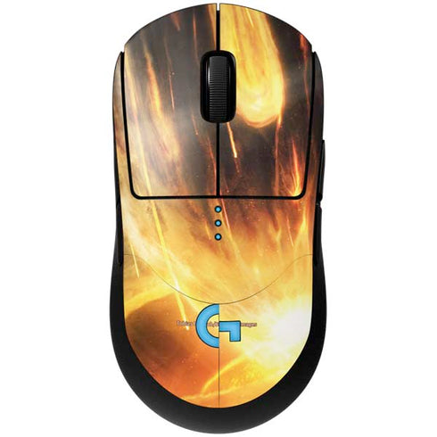 StockTrek Giant Asteroid Collides with Planet Earth G Pro Wireless Gaming Mouse Skin