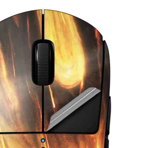 StockTrek Giant Asteroid Collides with Planet Earth G Pro Wireless Gaming Mouse Skin